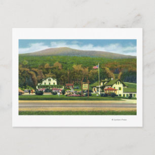 Exterior View of the Glen House Postcard