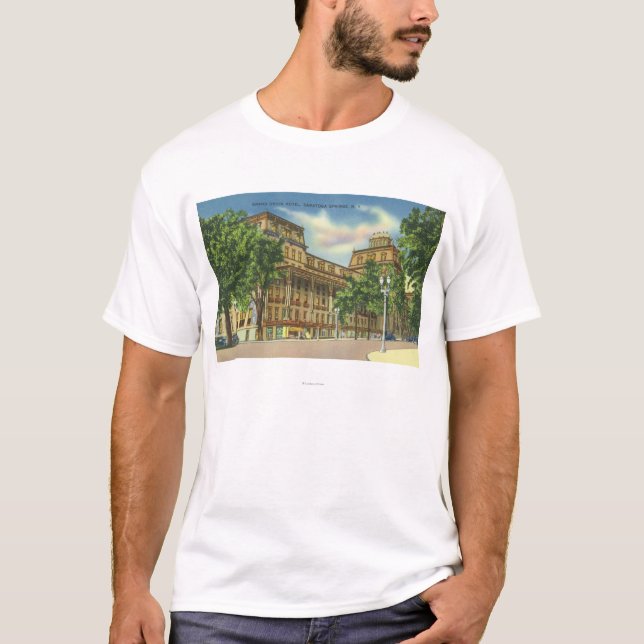 Exterior View of the Grand Union Hotel T-Shirt (Front)