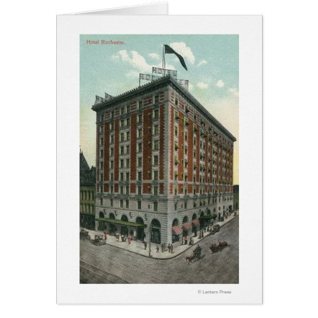 Exterior View of the Hotel Rochester (Front)