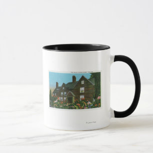 Exterior View of the House of Seven Gables Mug