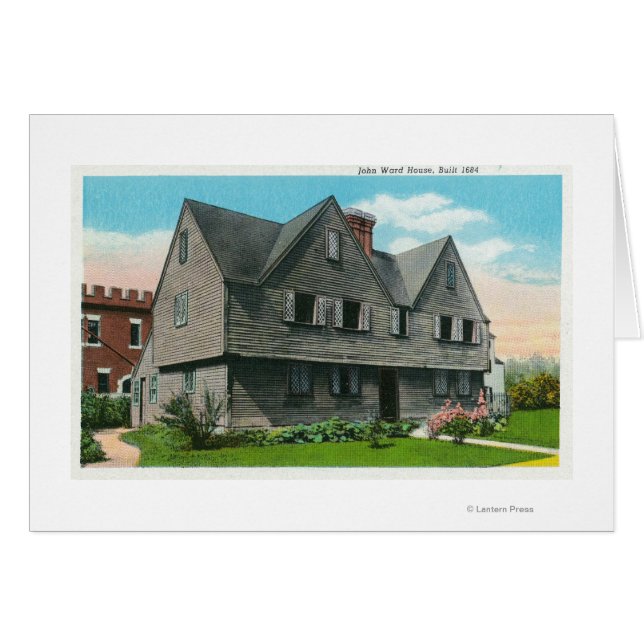 Exterior View of the John Ward House (Front Horizontal)