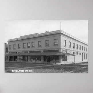 Exterior View of the Lumbermens Bldg Poster