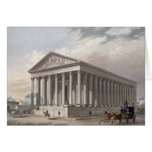 Exterior view of the Madeleine, Paris