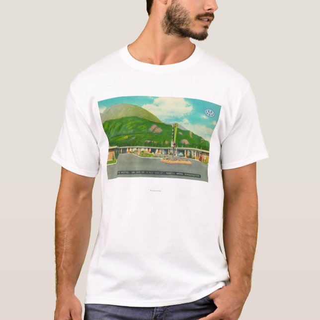 Exterior View of the Mt. Si Motel T-Shirt (Front)