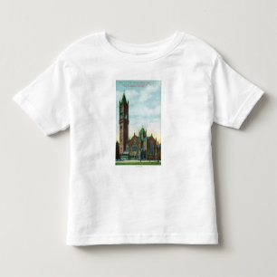 Exterior View of the New Old South Church Toddler T-shirt