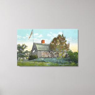 Exterior View of the Old Jail Canvas Print
