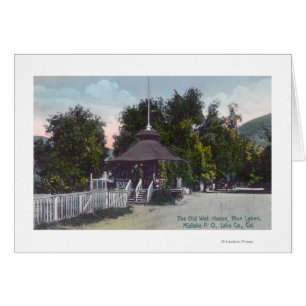 Exterior View of the Old Well House at Blue Lake