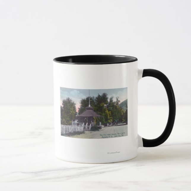 Exterior View of the Old Well House at Blue Lake Mug (Right)