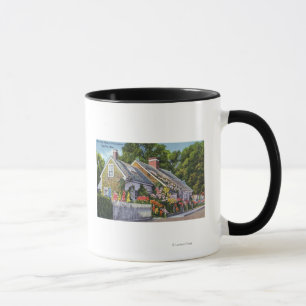 Exterior View of the Oldest House in Town Mug
