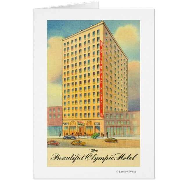 Exterior View of the Olympic Hotel (Front)