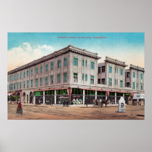 Exterior View of the Overton Hotel Poster