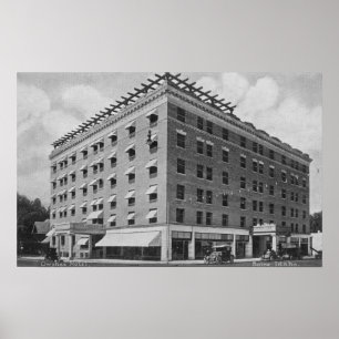 Exterior View of the Owyhee HotelBoise, ID Poster
