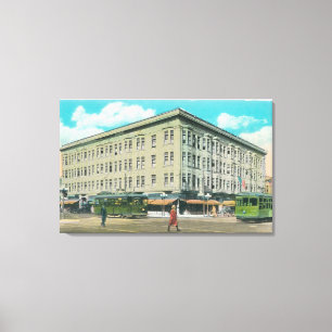 Exterior View of the Porter Building Canvas Print