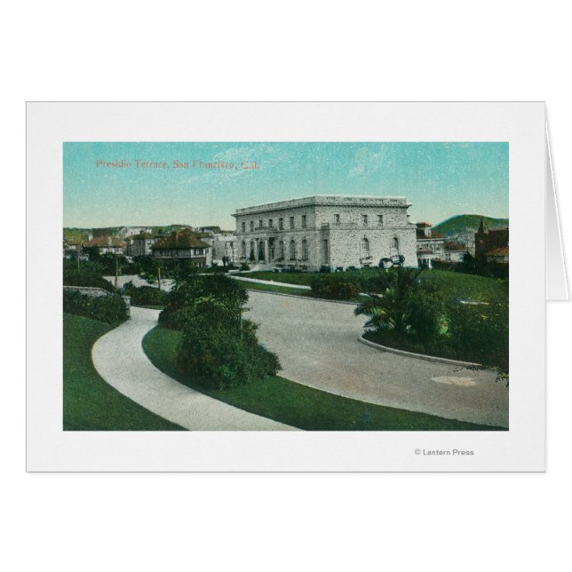 Exterior View of the Presidio Terrace (Front Horizontal)