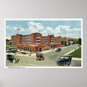 Exterior View of the Remington Arms, UMC Poster