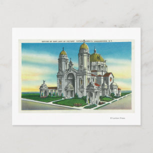 Exterior View of the Shrine of our Lady of Postcard