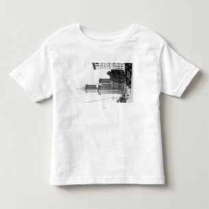 Exterior View of the Smith Tower Toddler T-shirt
