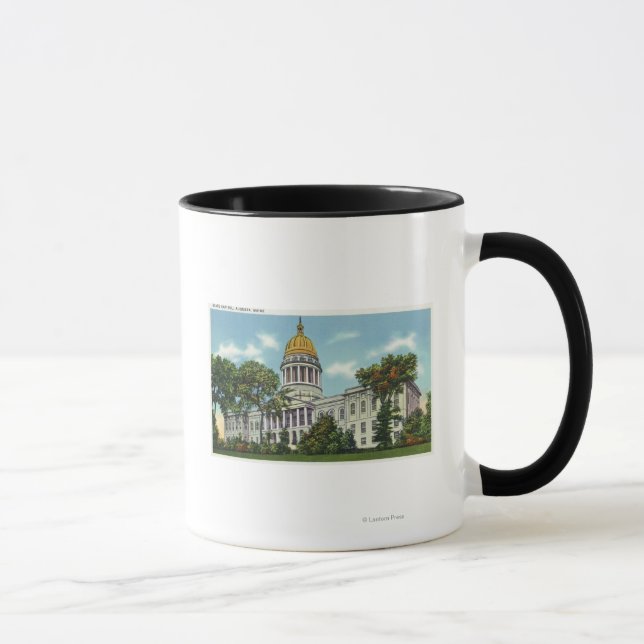 Exterior View of the State Capitol Building # 2 Mug (Right)