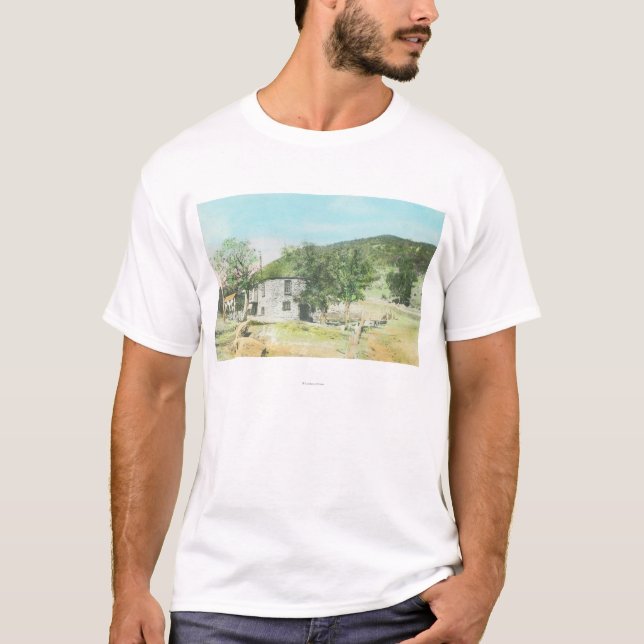 Exterior View of the Stills DairyLa Panza, CA T-Shirt (Front)