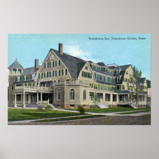 Exterior View of the Templeton Inn Poster