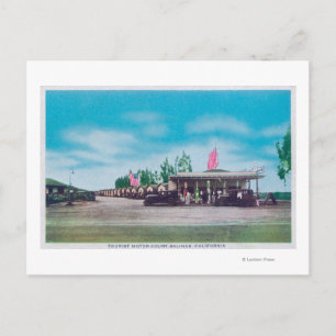 Exterior View of the Tourist Motor Court Postcard