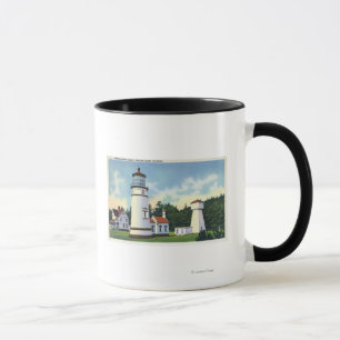 Exterior View of the Umpqua LighthouseCoast Mug