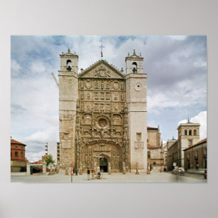 Exterior view of the west fa�ade poster