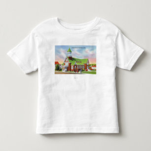 Exterior View of the York Beach Catholic Toddler T-shirt