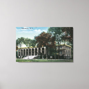Exterior View of Union College Gymnasium Canvas Print