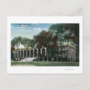 Exterior View of Union College Gymnasium Postcard