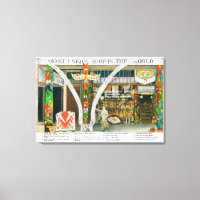Exterior View of Ye Olde Curio Shop, Whale