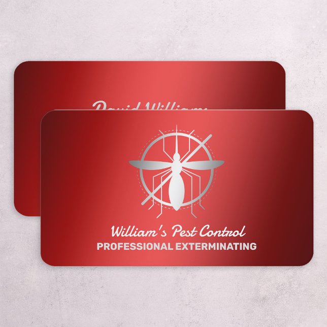 Exterminator Business Card (Creator Uploaded)
