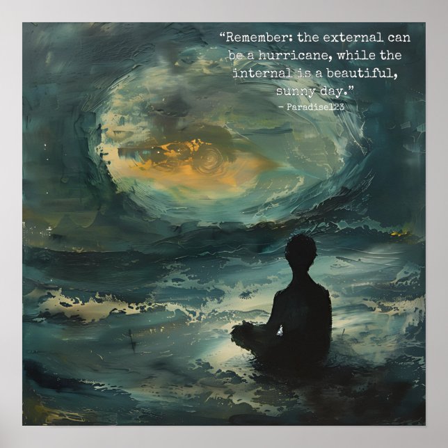 external vs internal (door 1040) poster (Front)