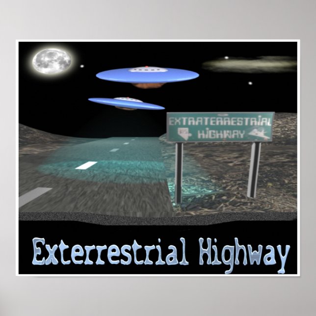 exterrestrialhighway poster (Front)