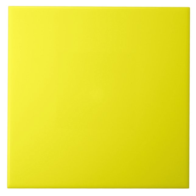 Extra Bright Yellow Tile (Front)