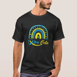 Extra Cute Funny Gifts World Down Syndrome Day T-Shirt