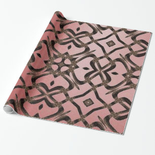 Extra Elegant Wrapping Paper-Pink Rustic Paper