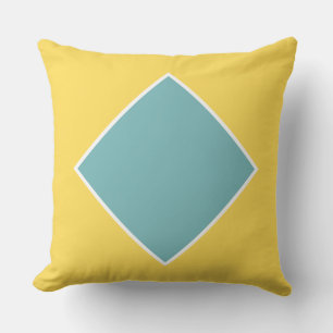 Extra gift set colorful white blue yellow chic mom throw pillow