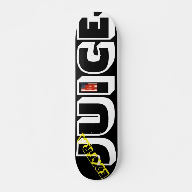 EXTRA  JUICE  OFFICIAL 7 3/4" Skateboard Deck (Front)