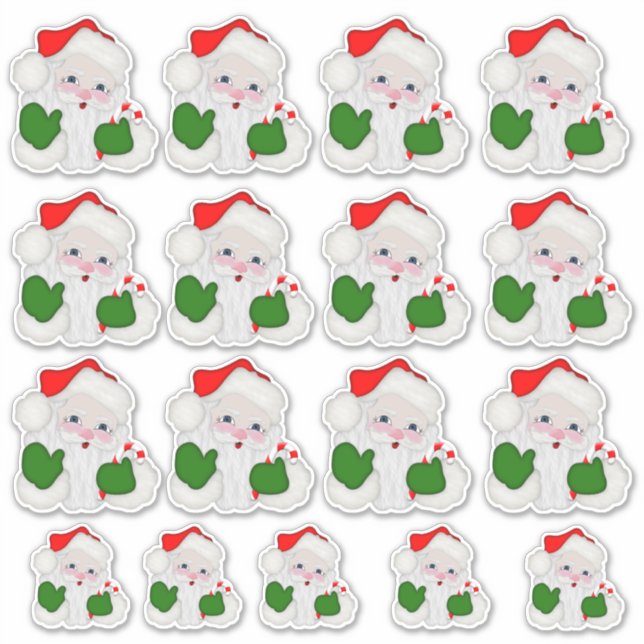 Extra-Large 14" x 14" Custom-Cut Vinyl Stickers (Front)