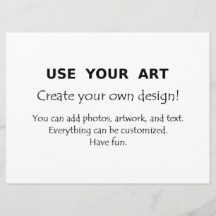 Extra large jumbo postcards invites w/ art photos