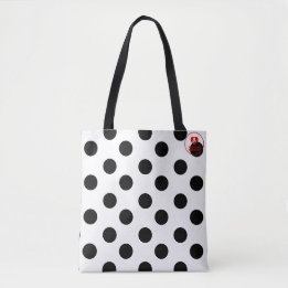 Extra Large Polka Dot - Tote