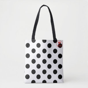 Extra Large Polka Dot - Tote Bag