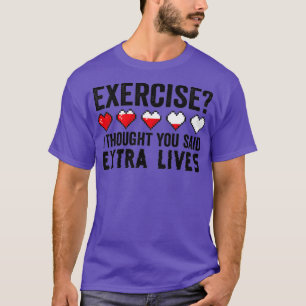 Extra Lives Funny Video Game Controller Retro  Boy T-Shirt