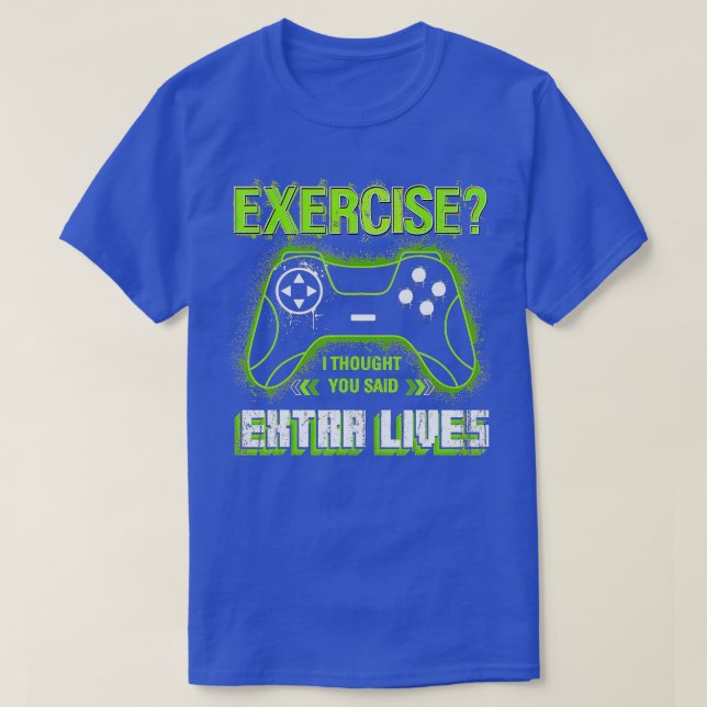 Extra Lives Funny Video Game Controller Retro  Boy T-Shirt (Design Front)