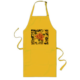 extra-long cotton twill aprons