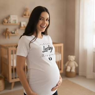 Extra Lucky Mama This Year Cute Lucky Mom Tri-Blend Shirt