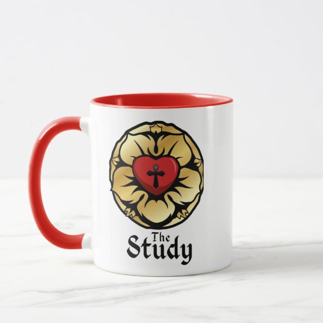 Extra Nos Study Mug Red (Left)