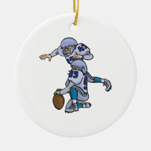 Extra Point Ceramic Ornament