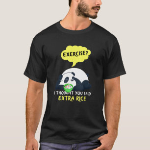 Extra Rice Panda Apparel Panda T-Shirt